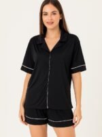 Pijama Poliamida Cardigan - Imagem 4