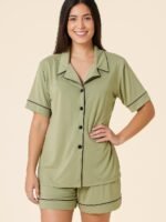 Pijama Poliamida Cardigan - Imagem 3