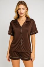 Pijama Poliamida Cardigan