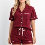 Pijama Cardigan 100% algodão