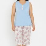 Pescador PV calça estampada e com manga