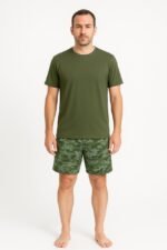 Pijama PV masculino gola careca - Imagem 2