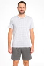 Pijama PV masculino gola careca - Imagem 3