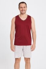 Pijama PV masculino adulto regata